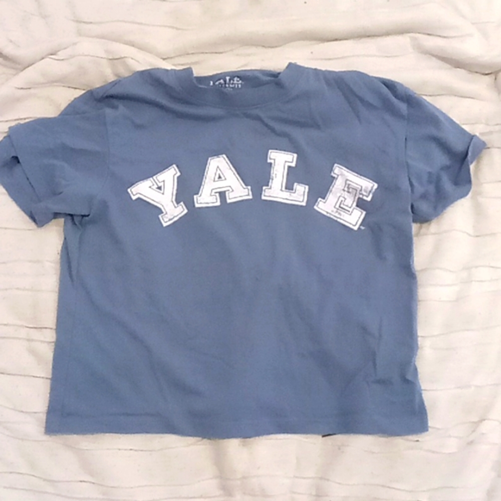 Kids blue Yale tee-shirt